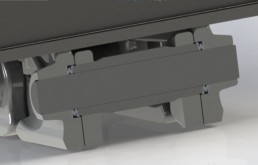 Шарнир гусеничной цепи