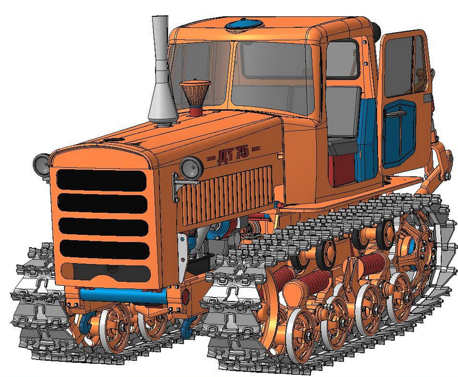 трактор ДТ-75